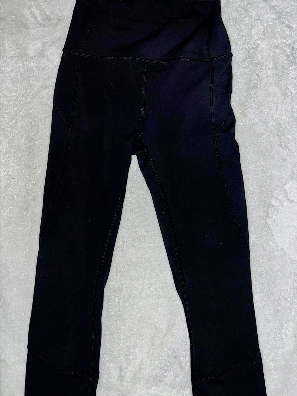 lululemon athletica Black High-Rise Capri Leggings